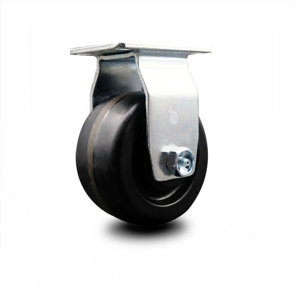 4 Inch Phenolic Wheel Rigid Caster with Ball Bearing